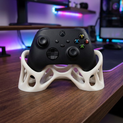 Supporto Controller Xbox Design Organico - Stand da Scrivania Stampa 3D