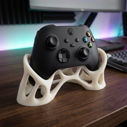 Supporto Controller Xbox Design Organico - Stand da Scrivania Stampa 3D